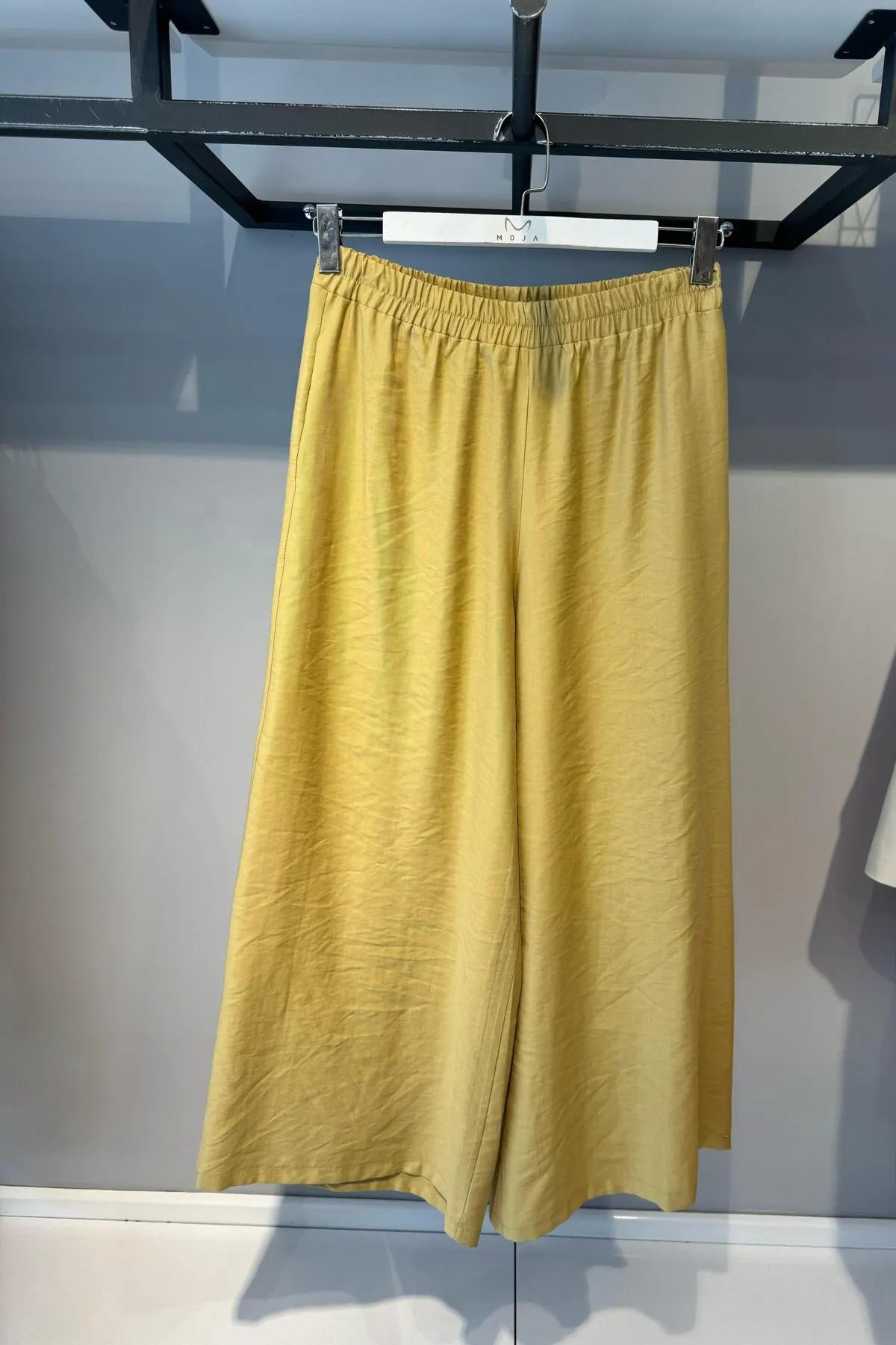 CEREMONY Beli Lastikli Bol Paça Pantolon