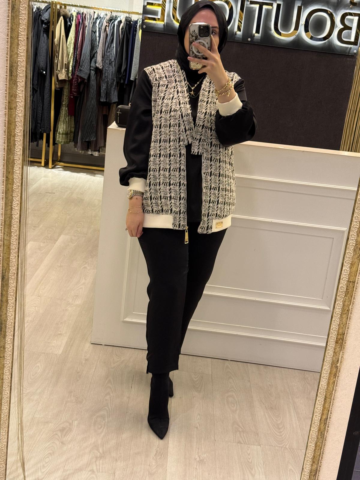 MİSSEMRAMİSS Tüvit Ceketli Takım