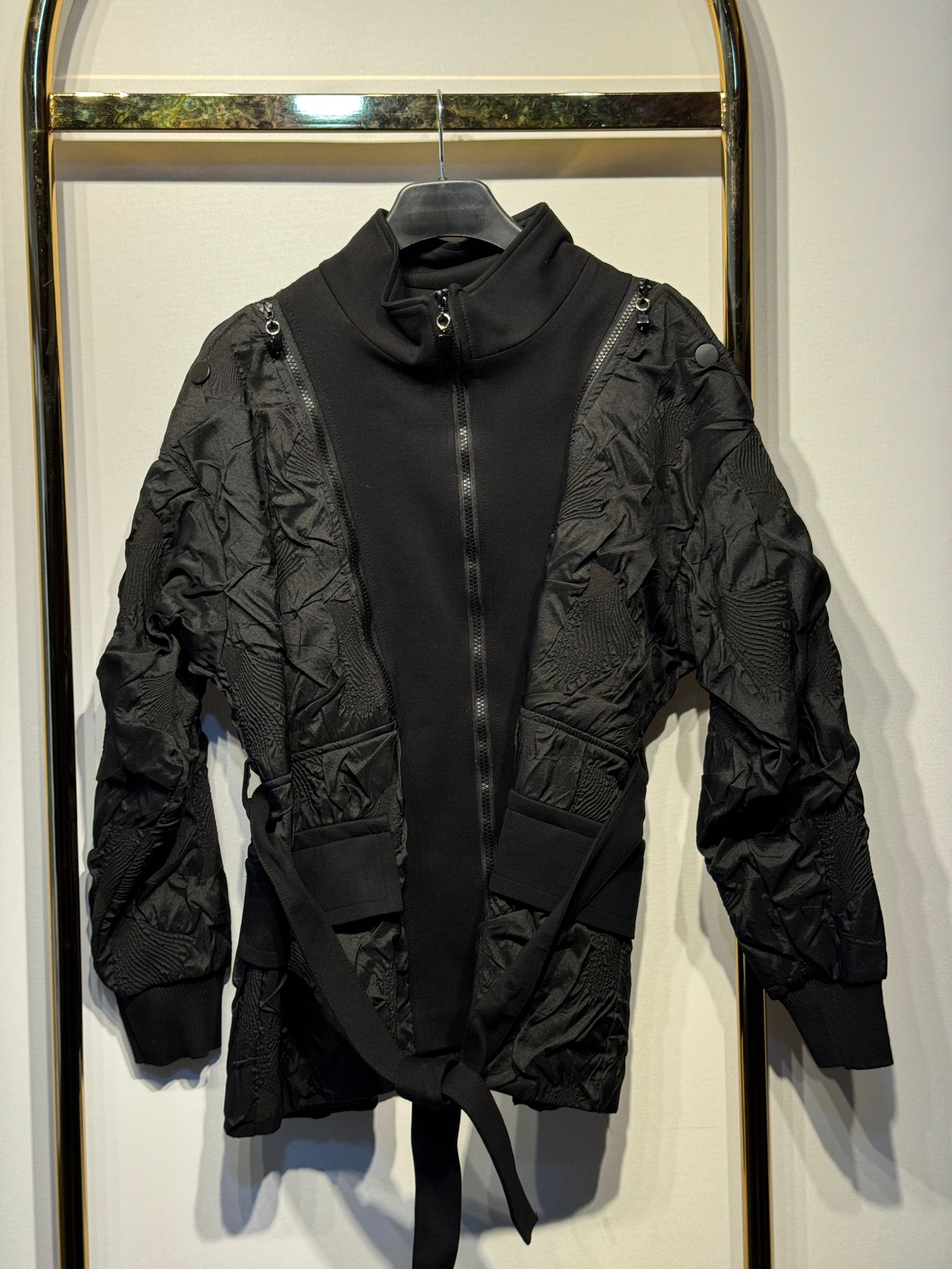 CEREMONY Santana Örme Garnili Kısa Kap