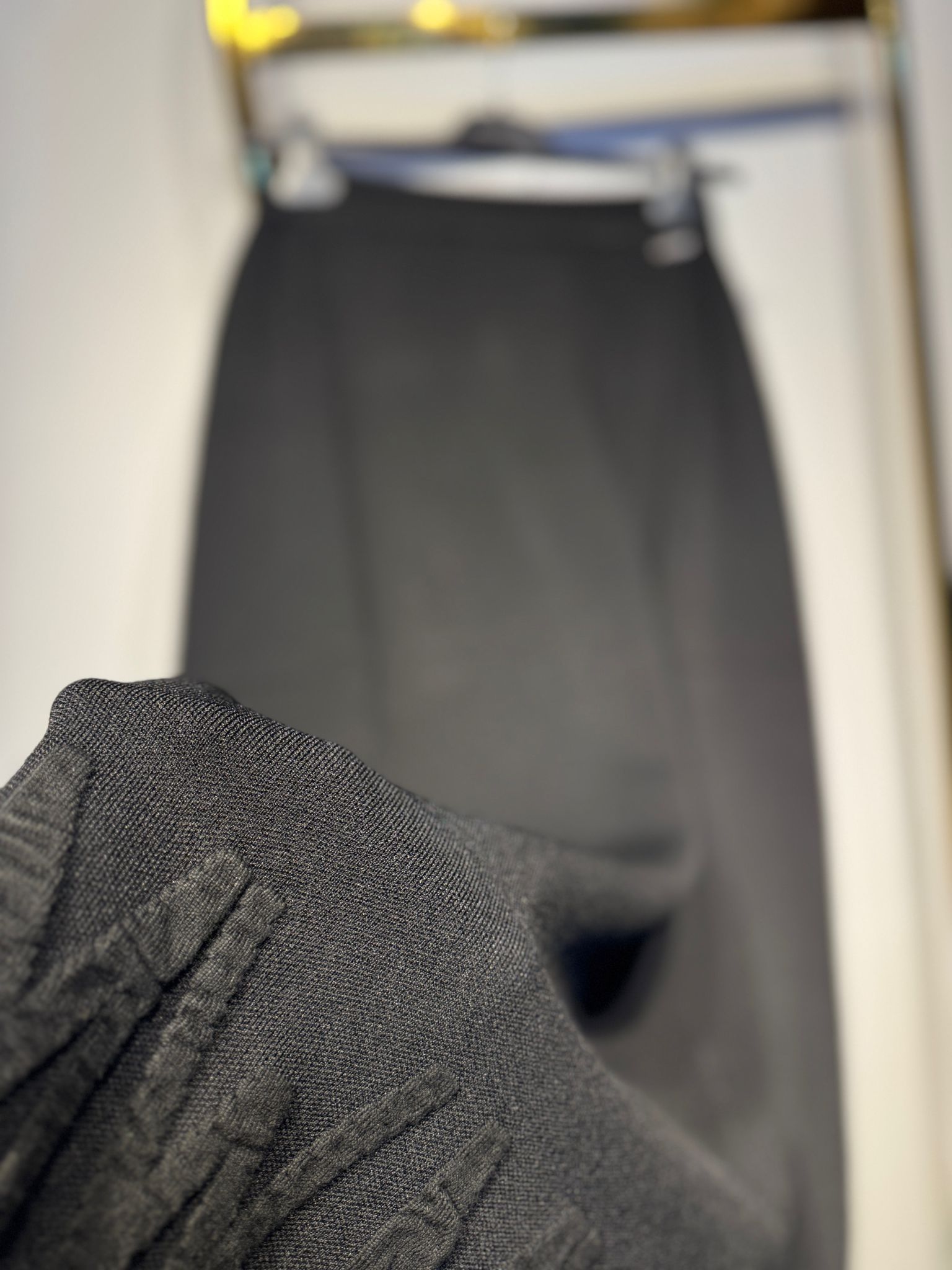 MİSSWHENCE Miss 267 Etek Ucu Kabartma Detaylı Merserize Çan Etek