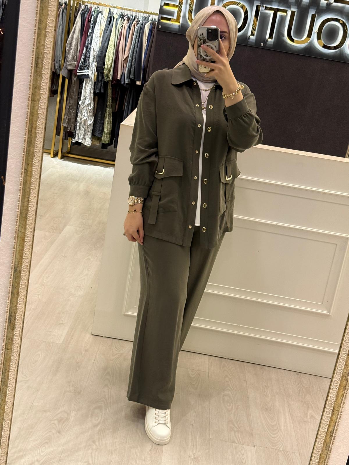 NUSS Rahat Gömlek Pantolon Takım