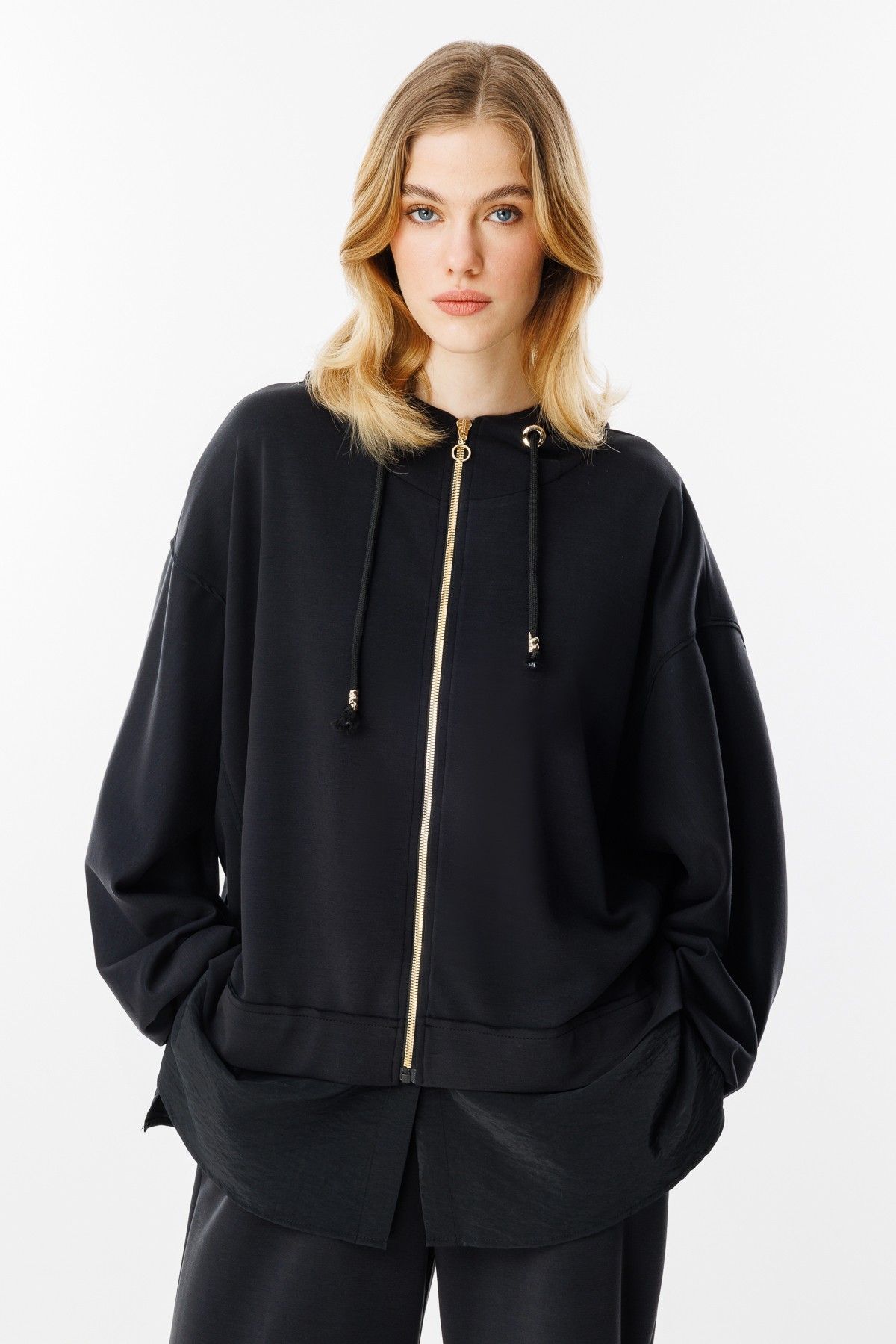 GHİSA Kapşonlu Sweat Pantolon Takım