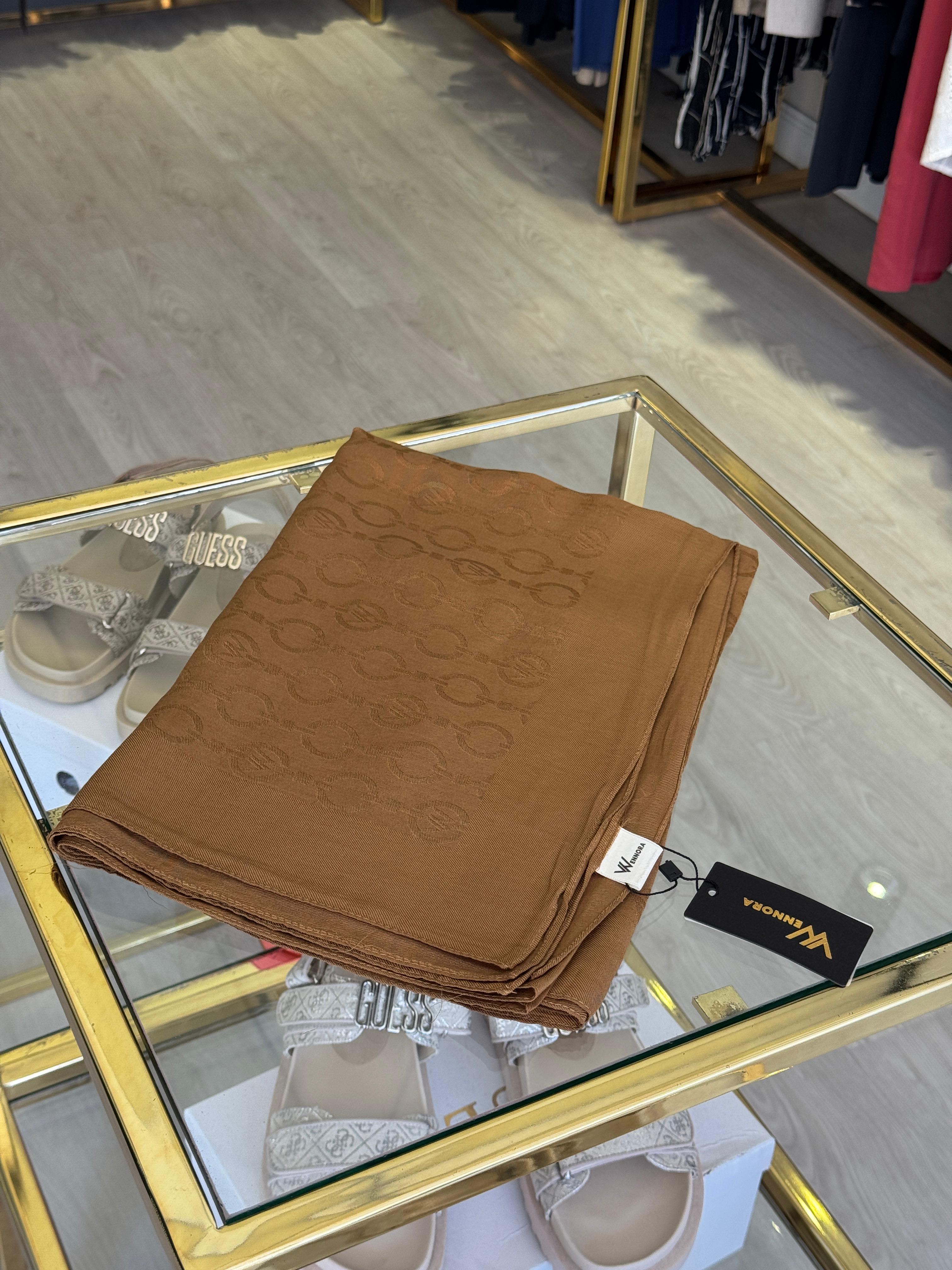 WENNORA Paris collection Monogram Şal