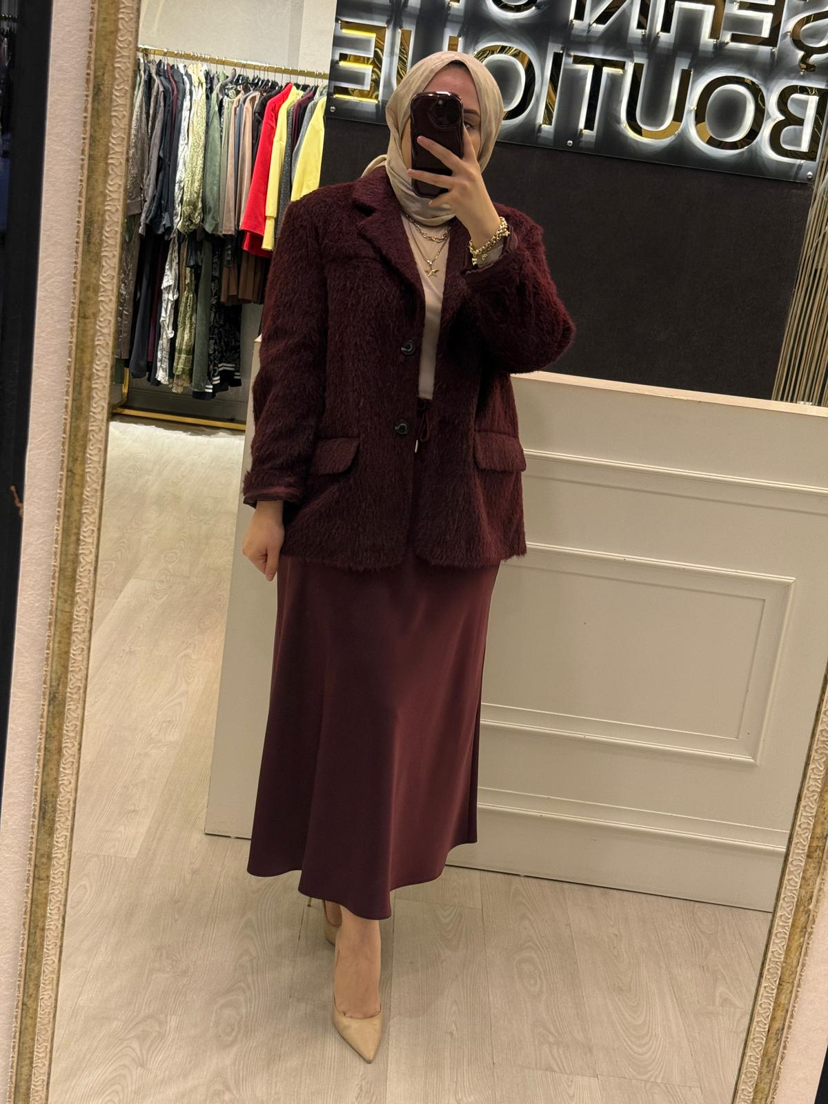 MİSSEMRAMİSS Pelliccia Kısa Kaban