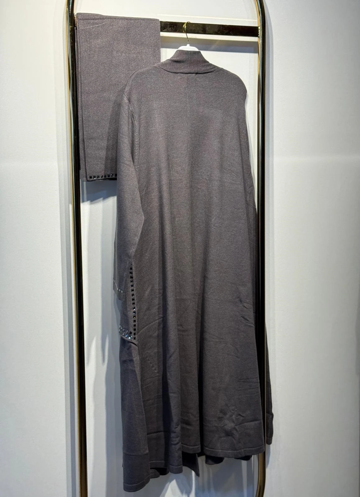 FUAT GÜRSEN Atkı Hediyeli Merserize Uzun Kap