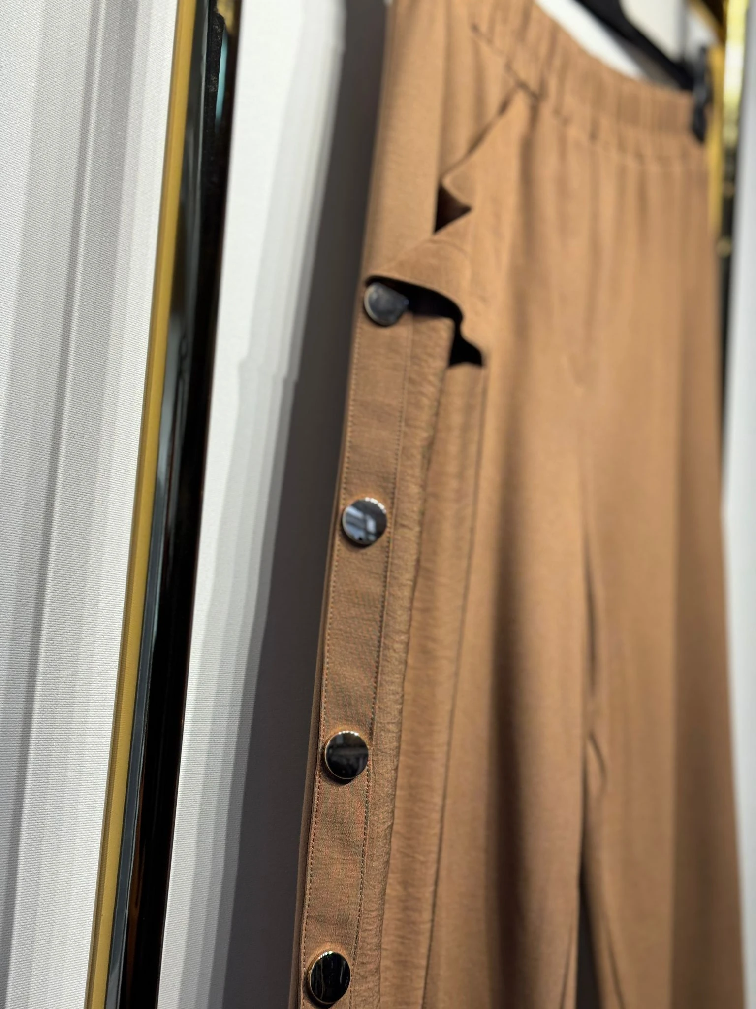 CEREMONY Tek Tarafı Çıtçıt Detaylı Pantolon