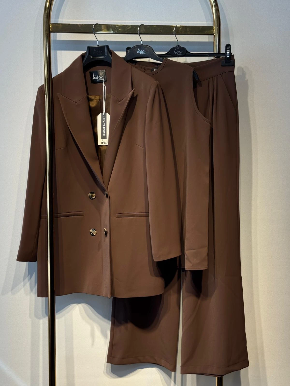 LİSA EXCLUSİVE Kruvaze Üçlü Takım