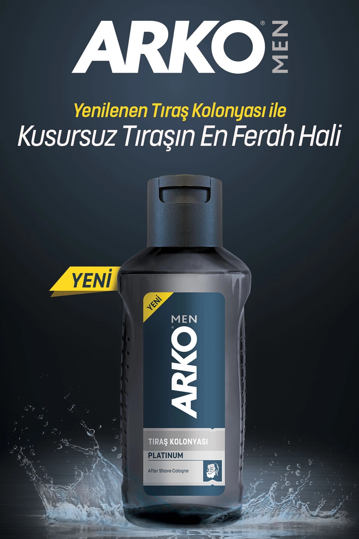 Arko Tıraş Kolonyası 255 ML Platinum
