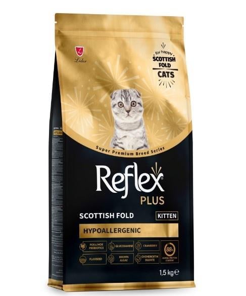 Reflex Plus Hipoalerjenik Scottish Fold Yavru Kedi Maması 1,5kg