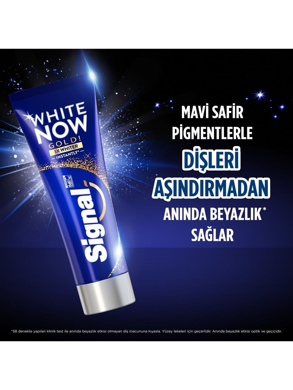Signal White Now Gold 75 ml Diş Macunu