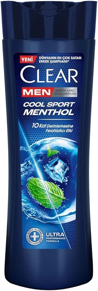Clear Men Cool Sport 350 ml Menthol Şampuan