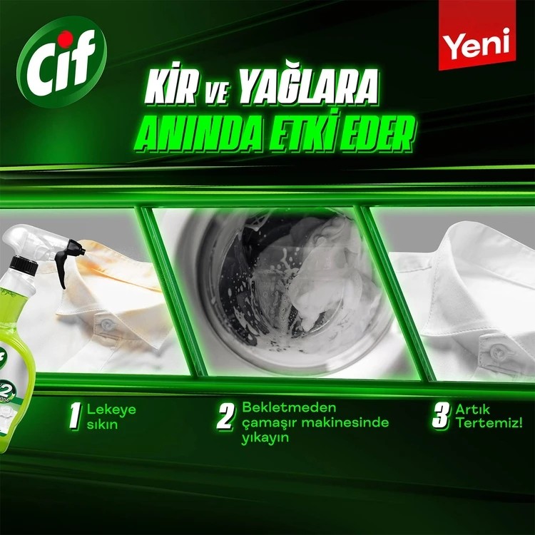 Cif Ultra Anında Etki Degreaser 750 ml