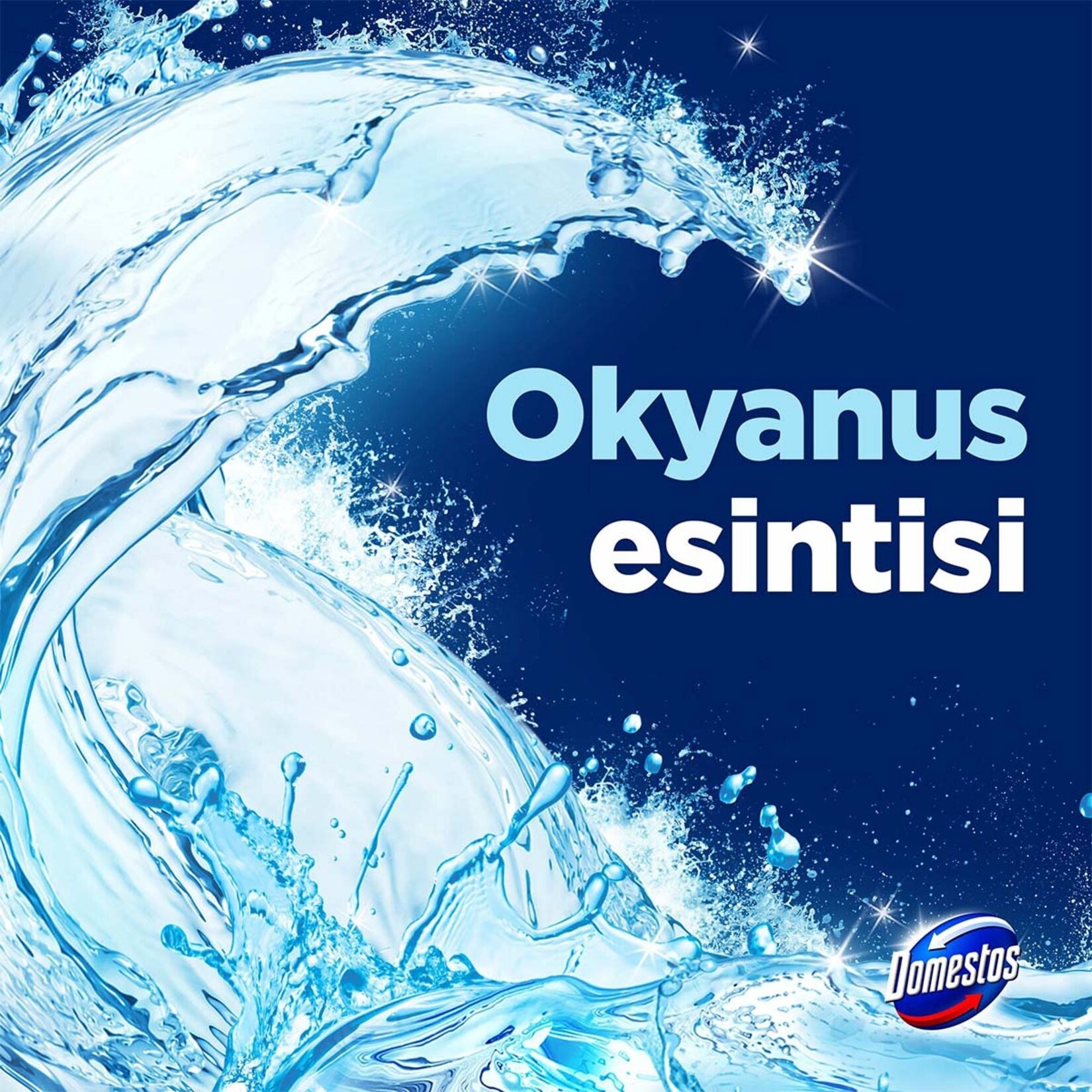 Domestos Wc Blok 5'li Güç Tuvalet Bloğu Okyanus Esintisi 100 GR (2x50 GR)