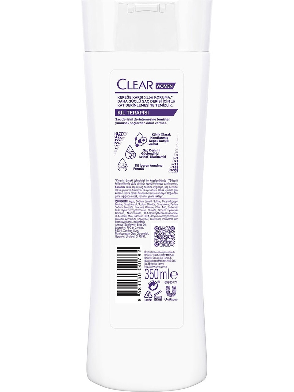 Clear Women Kil Terapisi Şampuan 350 ml