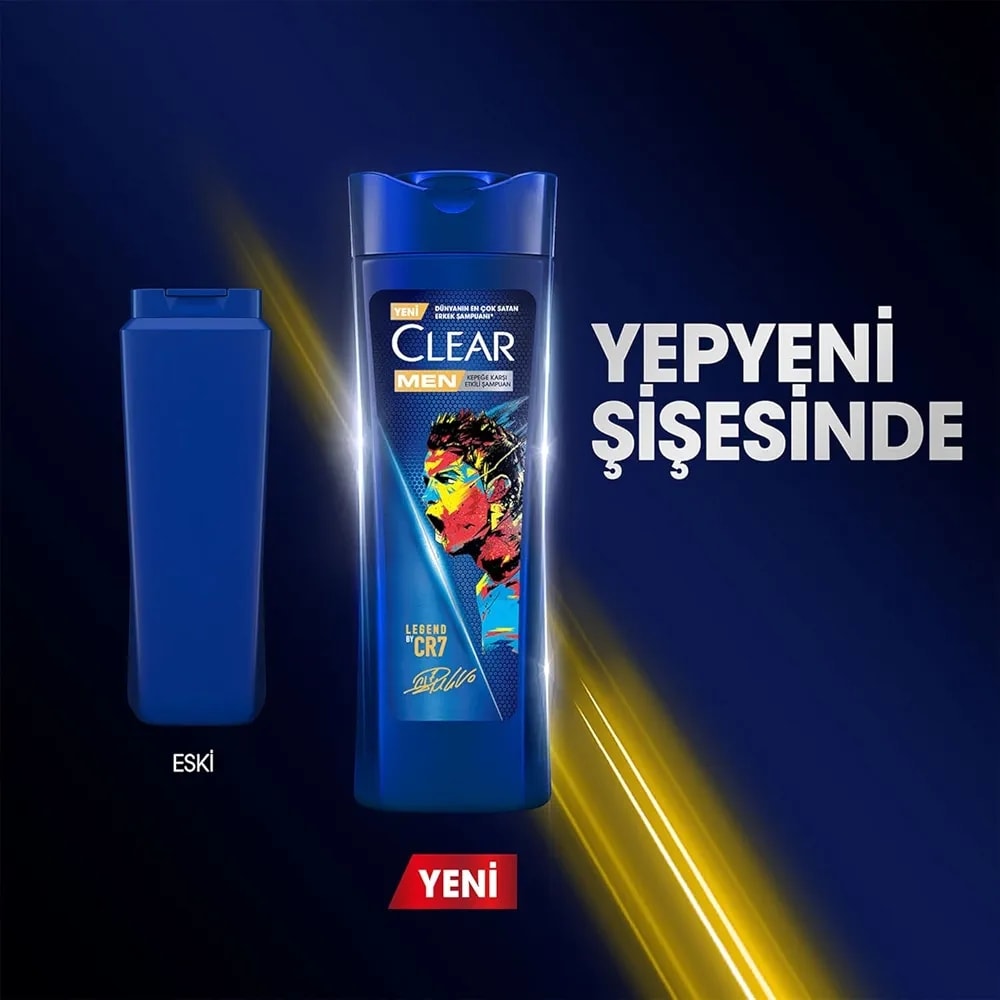 Clear Men Legends CR7 350 ml Şampuan