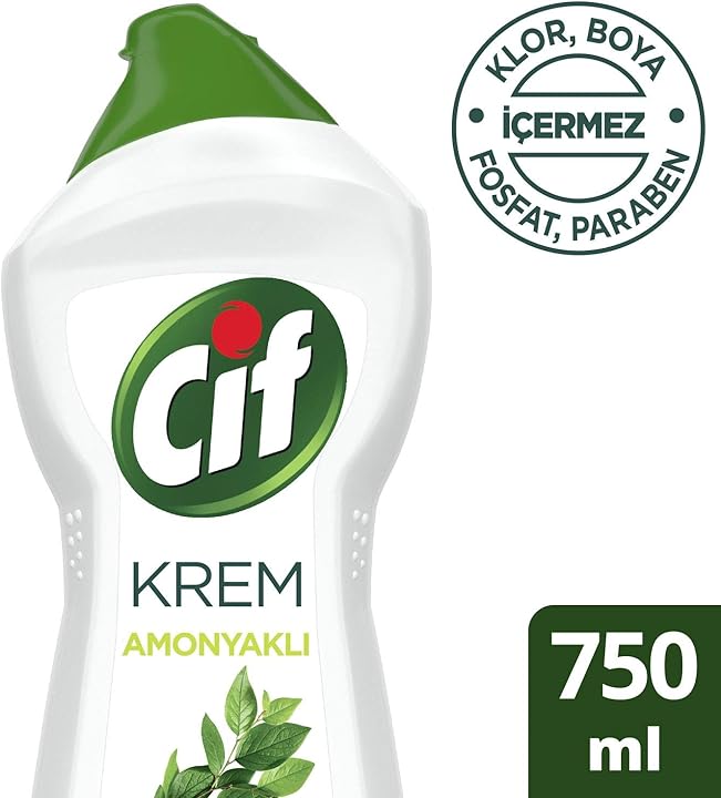 Cif Krem 750 ml Amonyaklı Yüzey Temizleyici