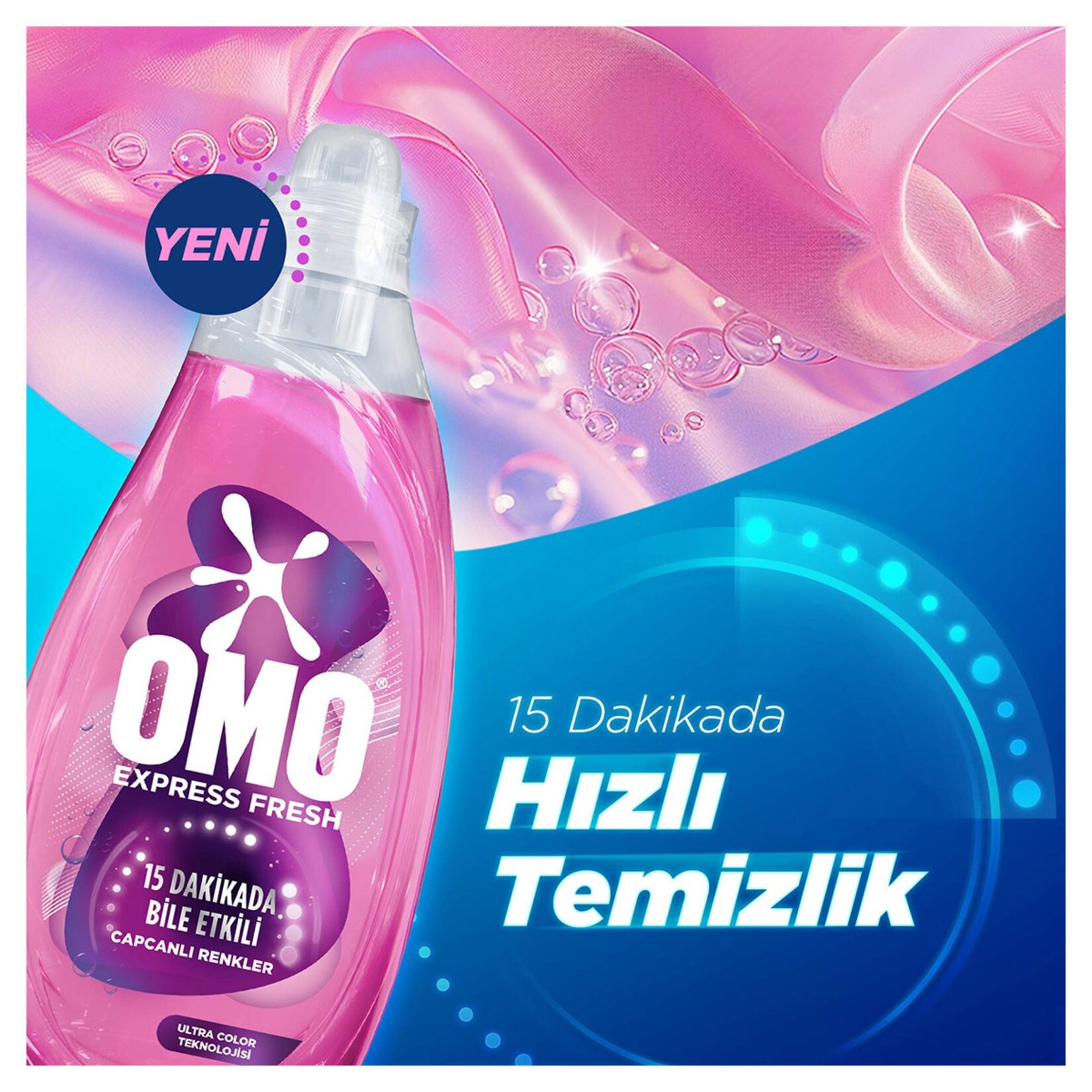 Omo Express Fresh Capcanlı Renkler Renkli Ve Siyahlar 1.48 lt