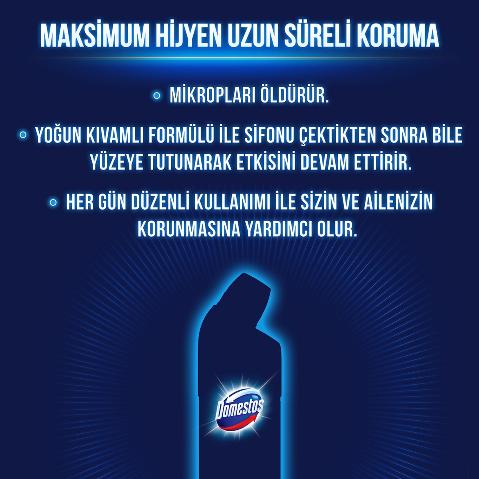Domestos 750 ml Dağ Esintisi Çamaşır Suyu