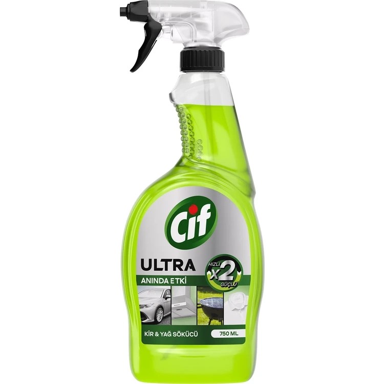 Cif Ultra Anında Etki Degreaser 750 ml
