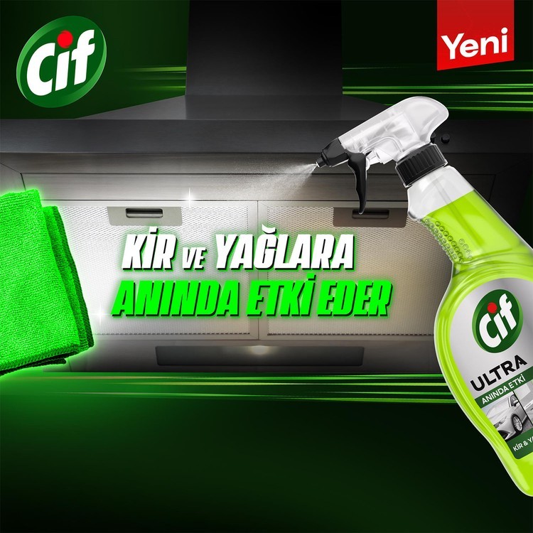 Cif Ultra Anında Etki Degreaser 750 ml