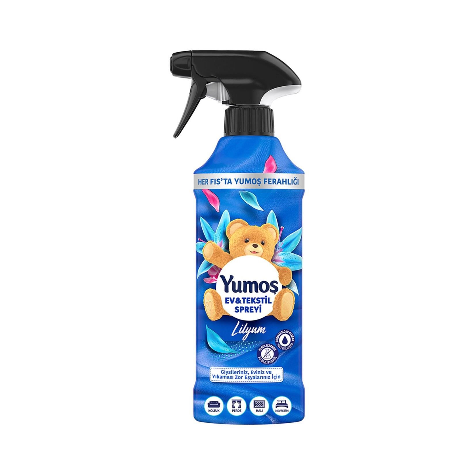 Yumoş Lilyum Yıkaması Zor Eşyalar için Sprey 450 ml