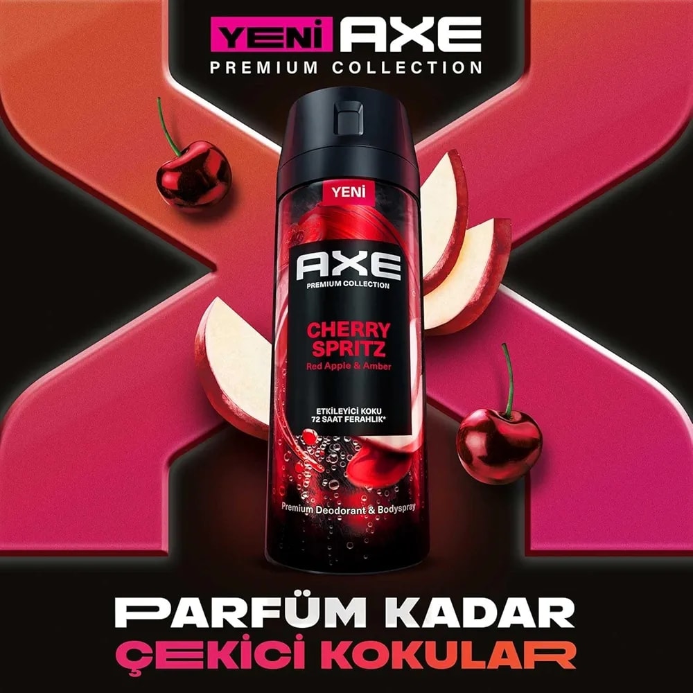 Axe CHERRY SPRITZ 150 ml Erkek Sprey Deodorant