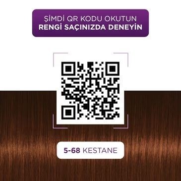 Palette Göz Alıcı Renkler 5-68 Kestane