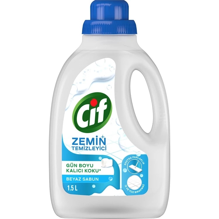 Cif Zemin Temizleyici Beyaz Sabun 1500 ml