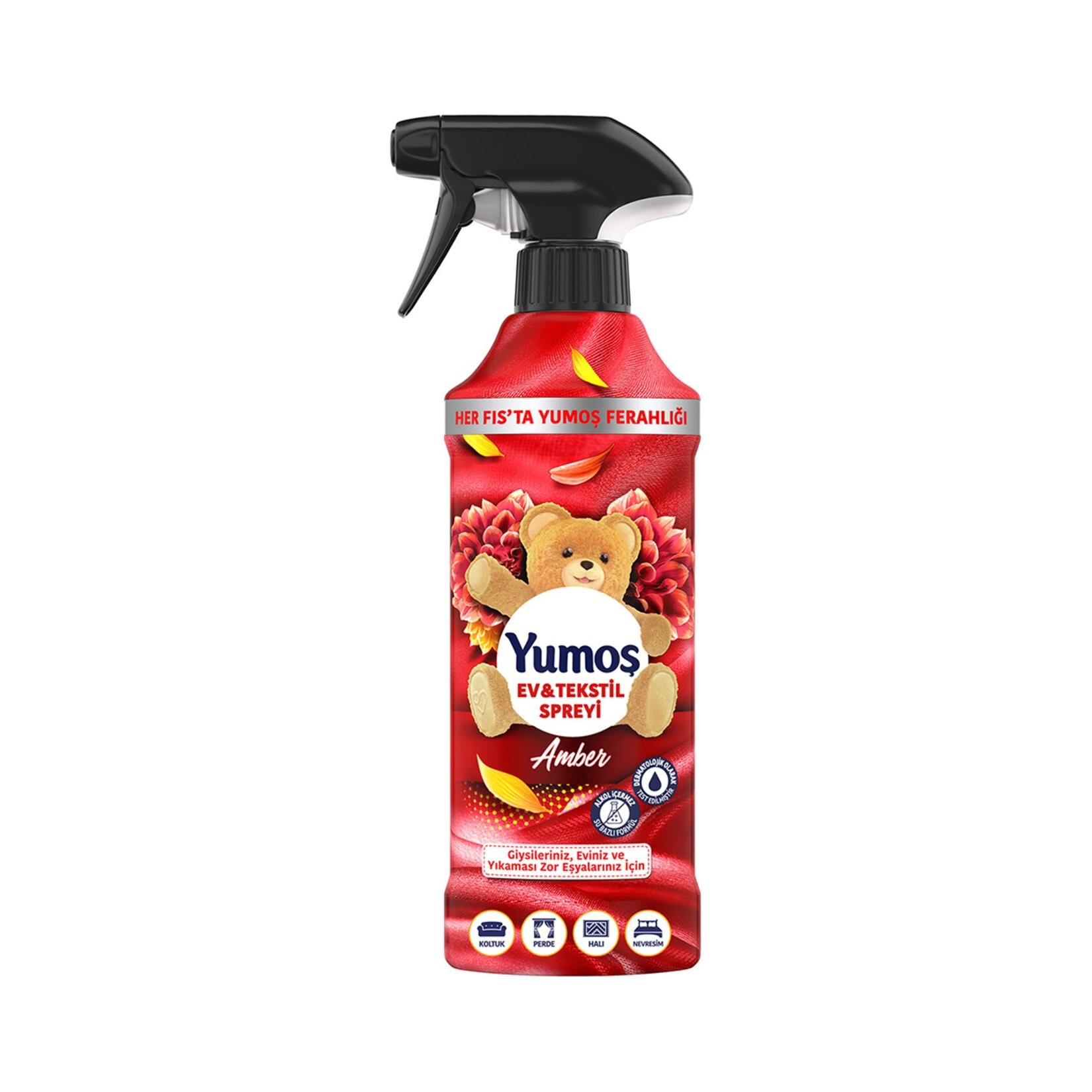 Yumoş Amber Yıkaması Zor Eşyalar için Sprey 450 ml