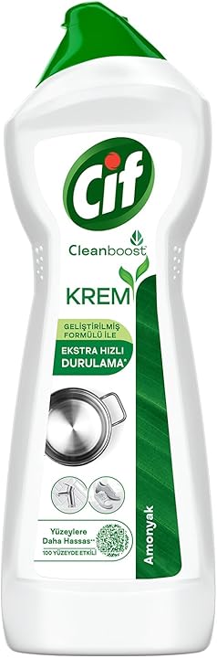 Cif Krem 750 ml Amonyaklı Yüzey Temizleyici