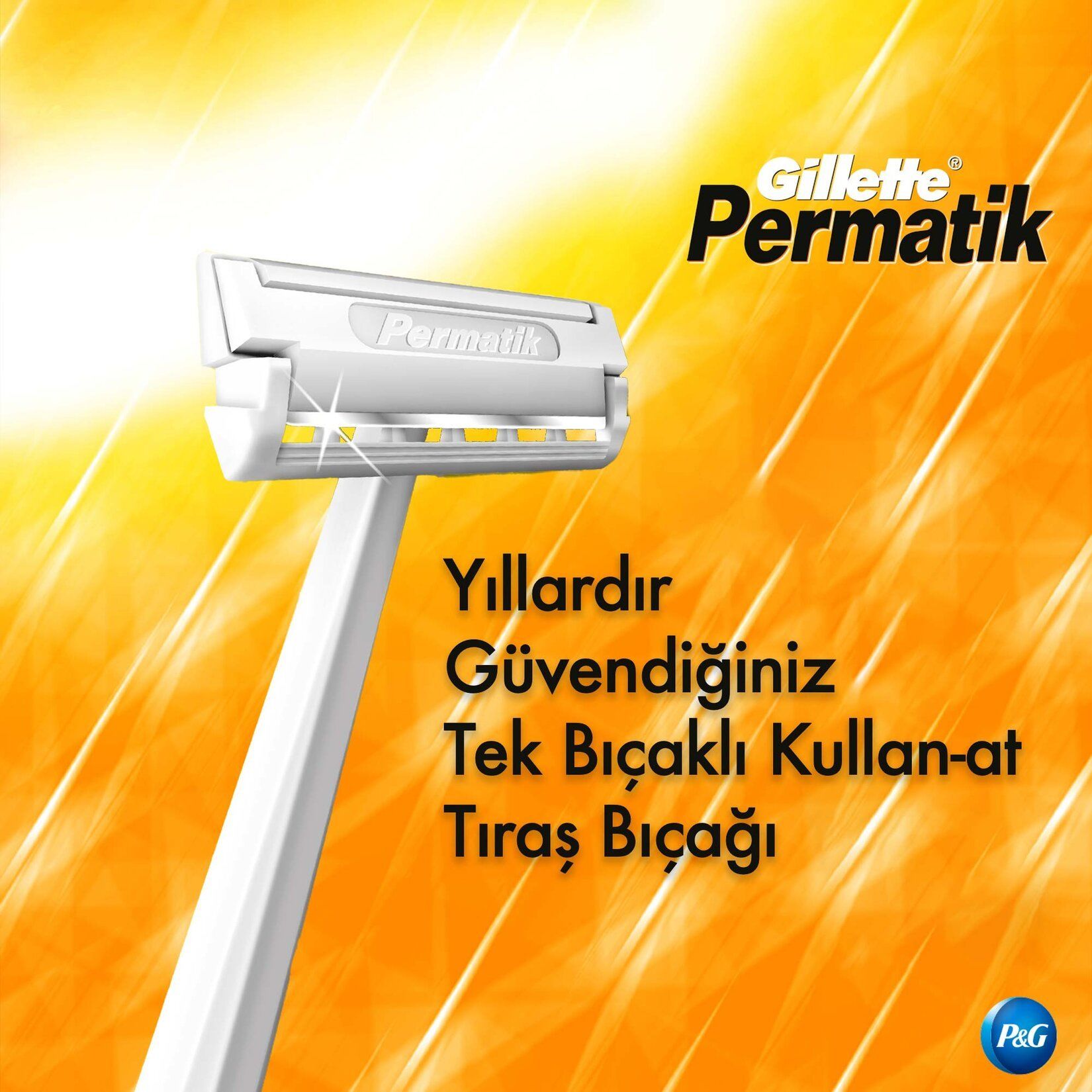 Gillette Permatik 10 lu Poşet