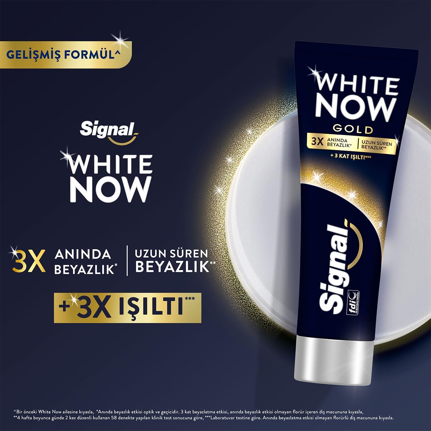 Signal White Now Gold 75 ml Diş Macunu