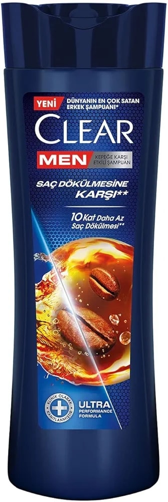 Clear Men Kepeğe ve Saç Dökülmesine Karşı Etkili Şampuan 350 ml
