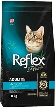 Reflex Plus Somonlu 8 kg Kısırlaştırılmış Yetişkin Kedi Maması