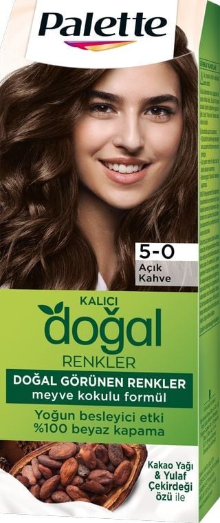 Palette Natural Colors 5-0 Açık Kahve