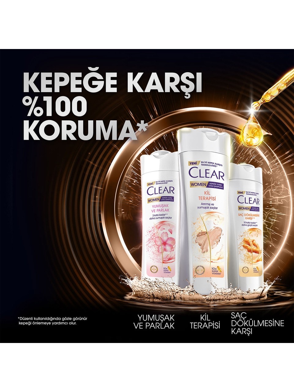 Clear Women Kil Terapisi Şampuan 350 ml