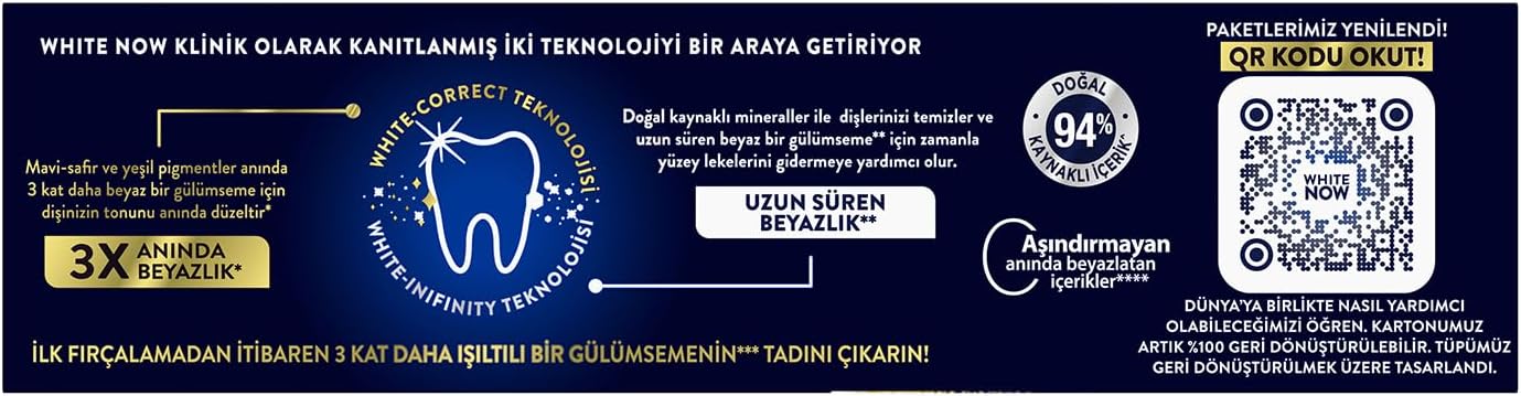 Signal White Now Gold 75 ml Diş Macunu