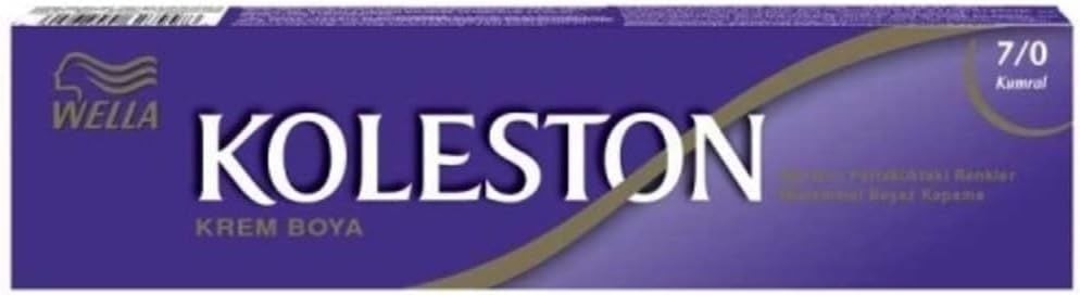 Koleston Single Kumral 7/0 Tüp Saç Boyası