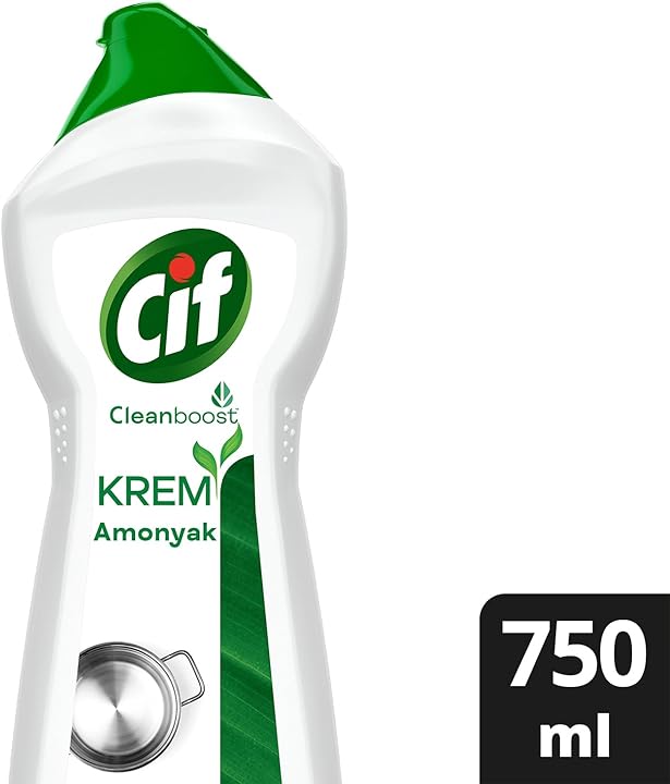 Cif Krem 750 ml Amonyaklı Yüzey Temizleyici