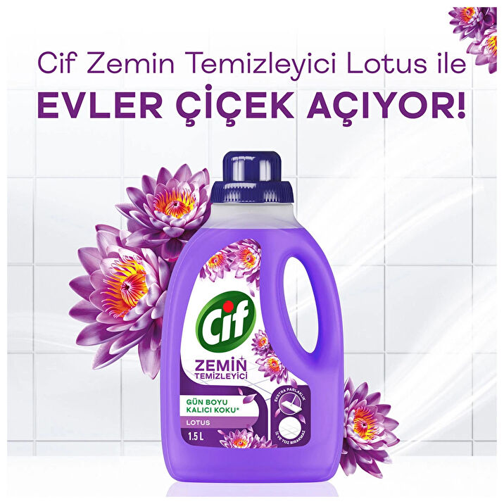 Cif Zemin Temizleyici Lotus 1500 ml