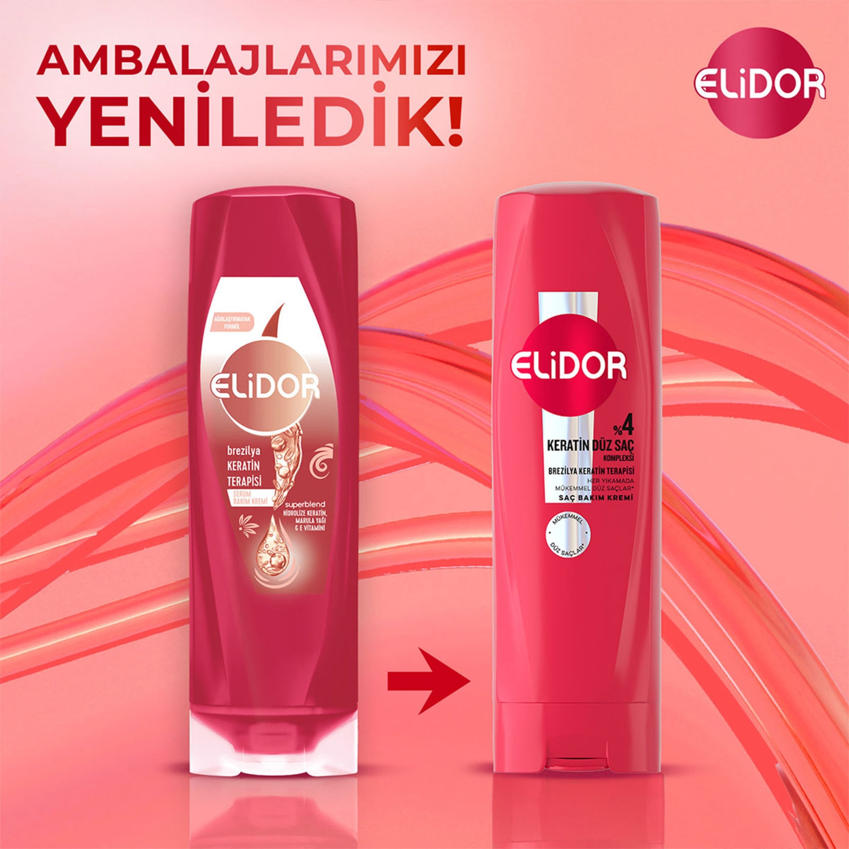 Elidor Brezilya Keratin Terapisi 350 ml Serum Bakım Kremi