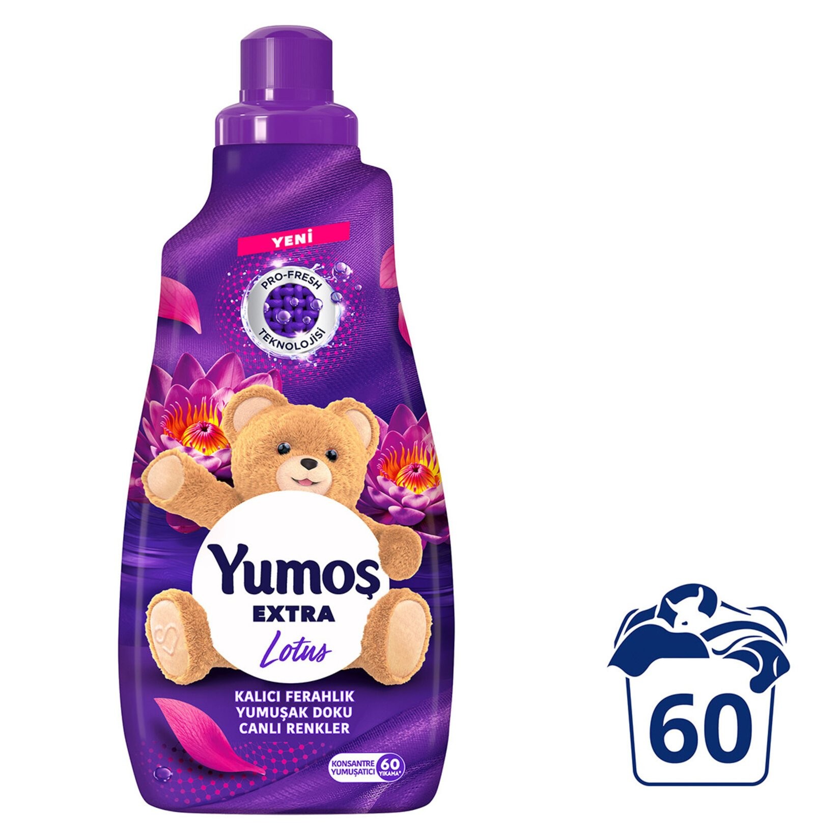 Yumoş Extra Lotus Yumuşatıcı 60 Yıkama 1.44 lt