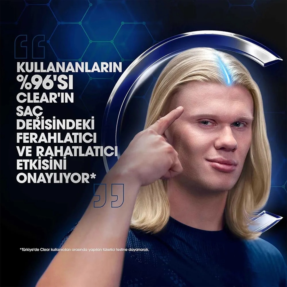 Clear Men Kepeğe ve Saç Dökülmesine Karşı Etkili Şampuan 350 ml