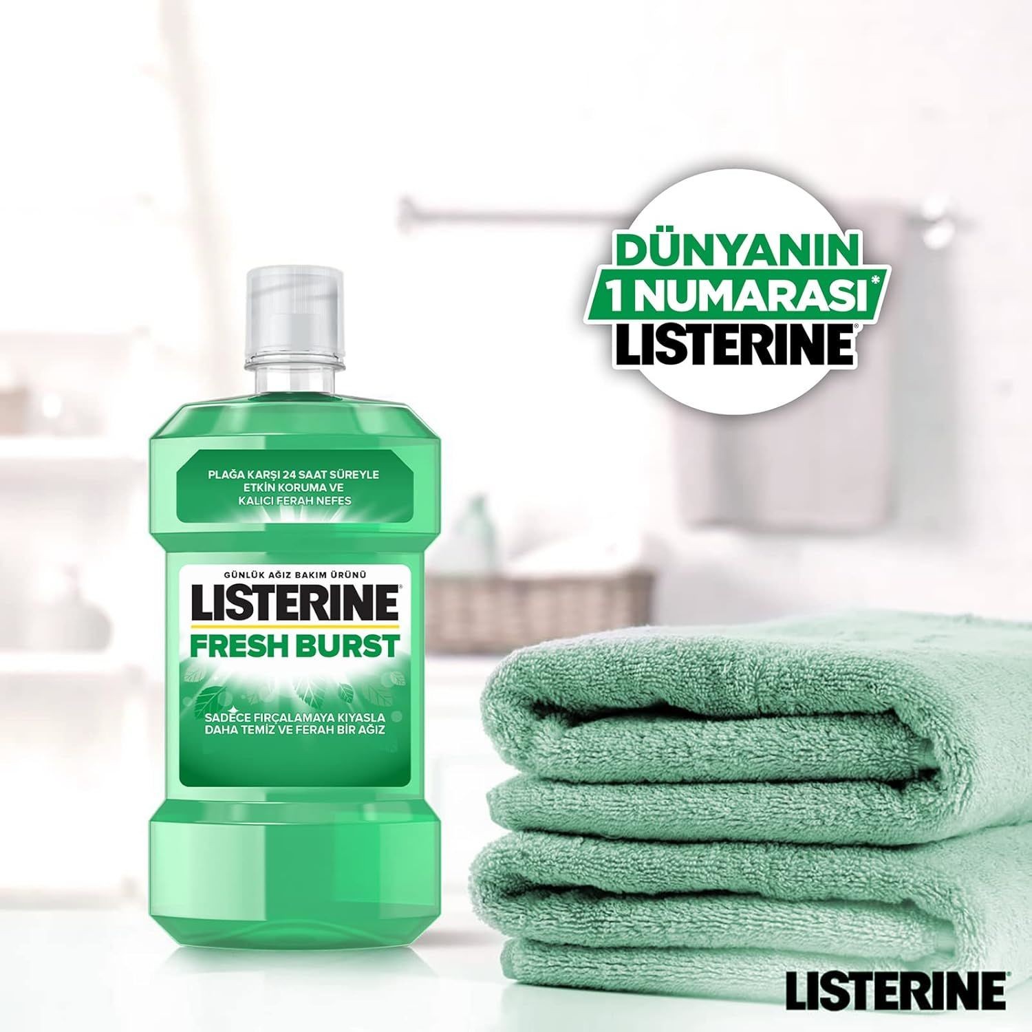 Listerine 250 ml Fresh Burst Fresh Nane Gargara