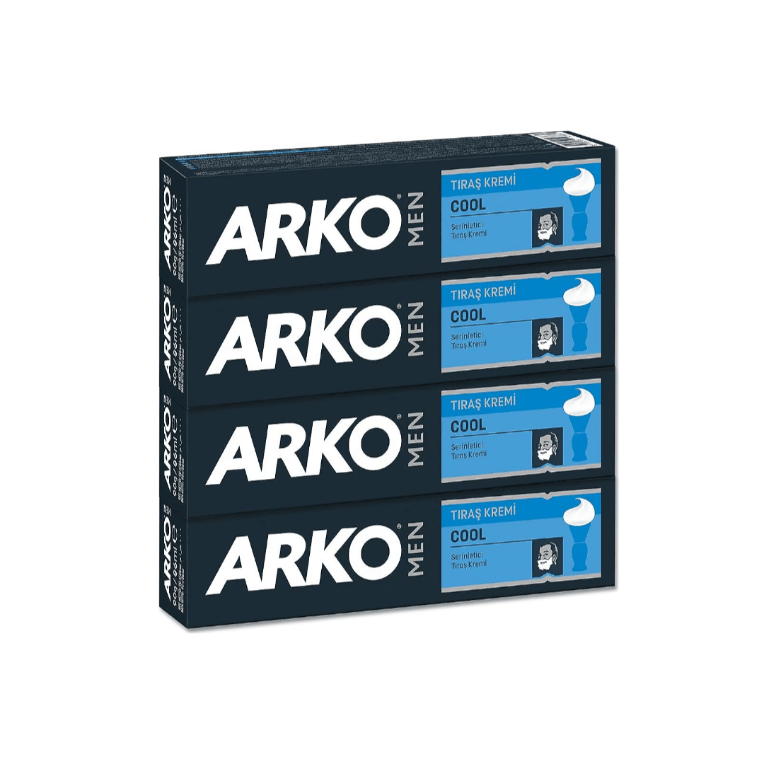 Arko Men Cool Serinletici 90 gr 4 Adet Tıraş Kremi