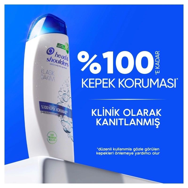 Head & Shoulders Kepeğe Karşı Etkili Klasik Bakım 330 ml Şampuan