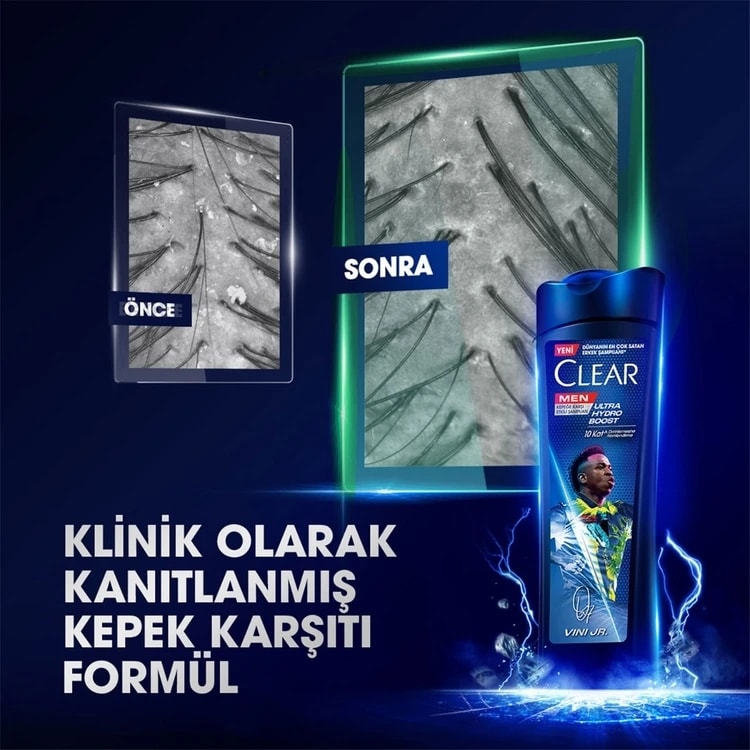Clear Men Legends Vini JR 350 ml Şampuan