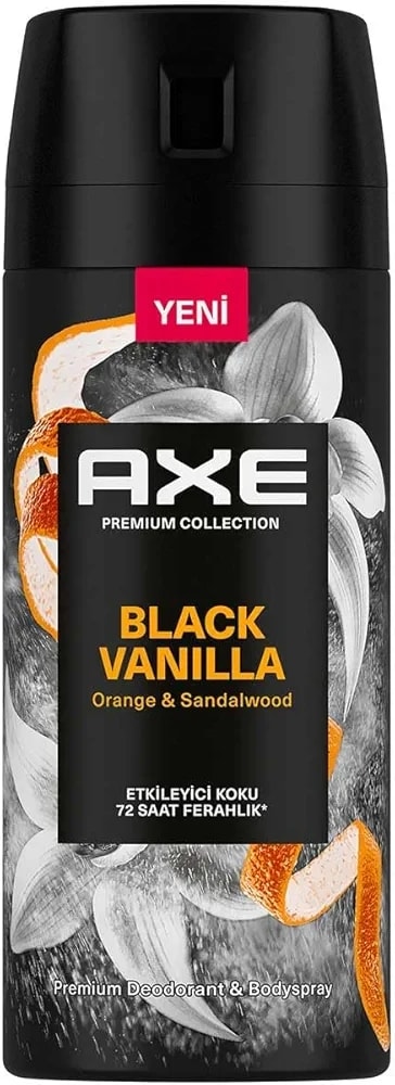 Axe Black Vanilla 150 ml Erkek Sprey Deodorant