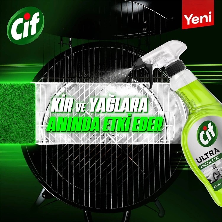 Cif Ultra Anında Etki Degreaser 750 ml