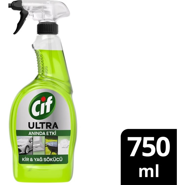 Cif Ultra Anında Etki Degreaser 750 ml